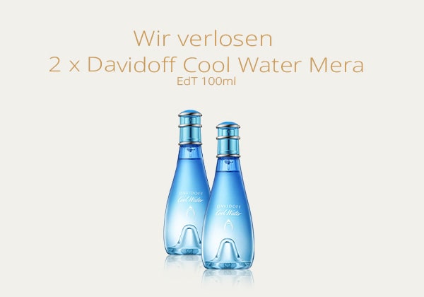 Davidoff Cool Water Woman Mera EdT gewinnen