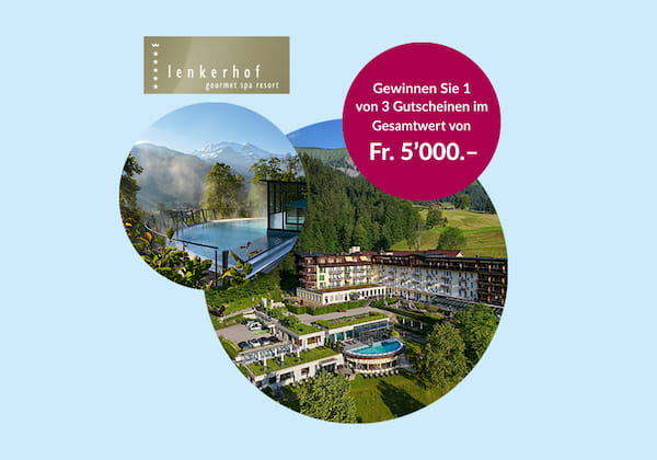 Lenkerhof Gutscheine im Gesamtwert von CHF 5'000 gewinnen